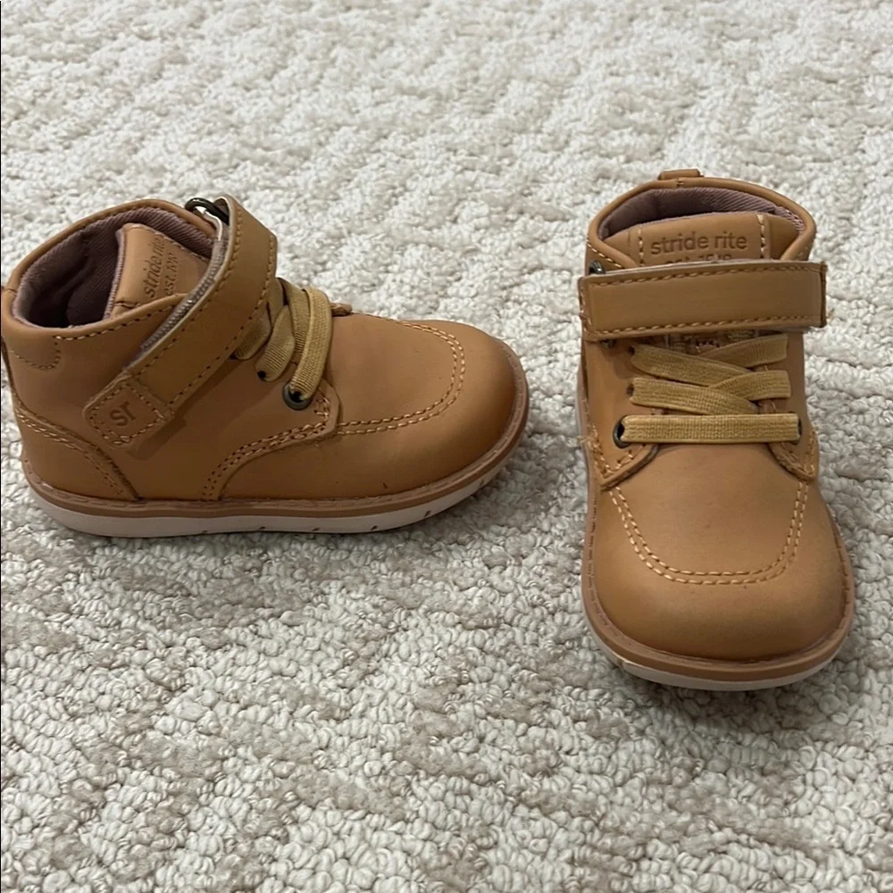 Stride Rite Toddler Walker Boots in Tan